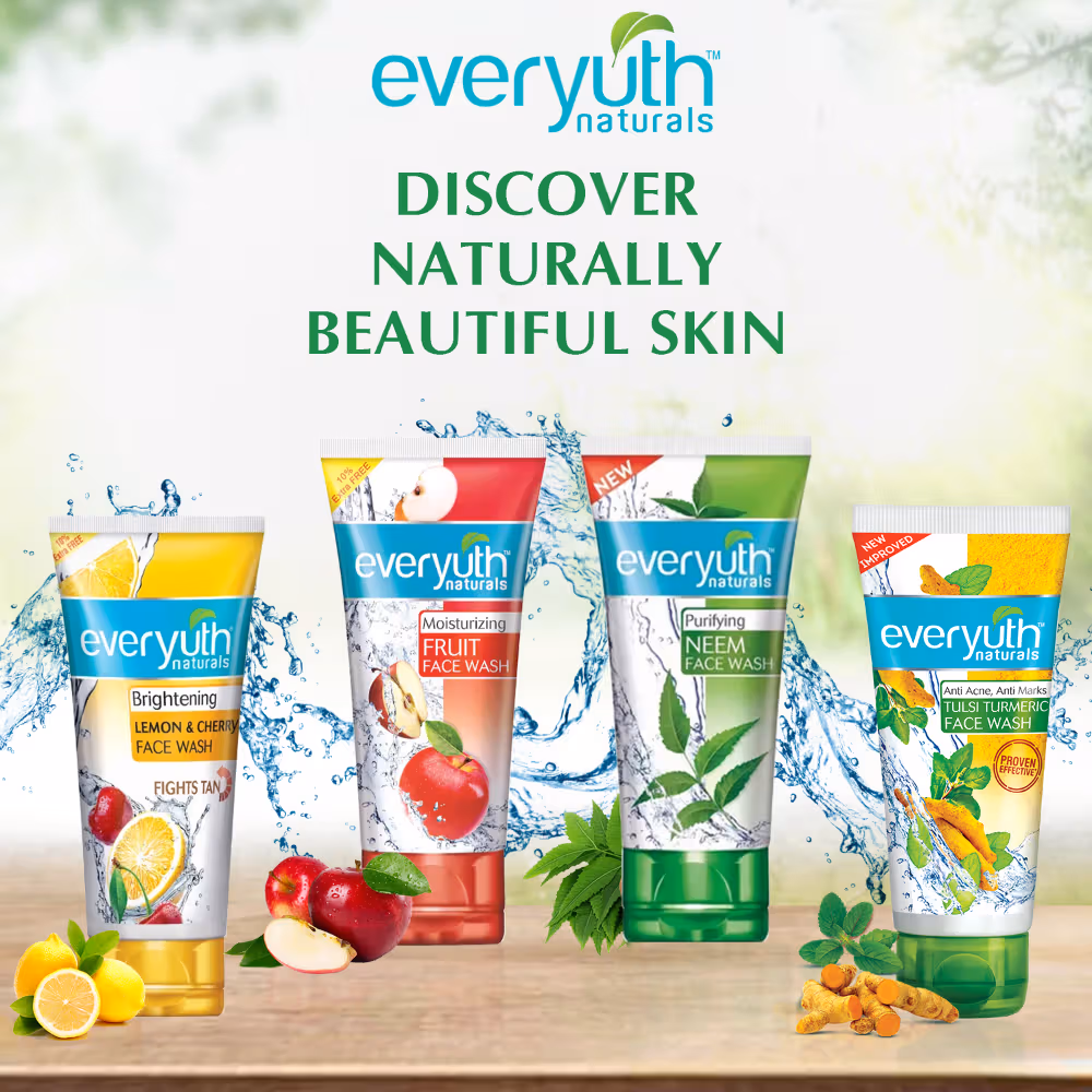 Everyuth Naturals Moisturizing Fruit Face Cream with Orange & Apple (50g)