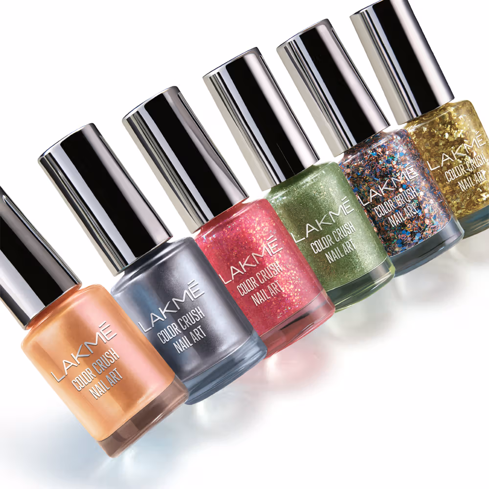 Lakmé Color Crush Nail Art Shimmer Gel Polish - S6