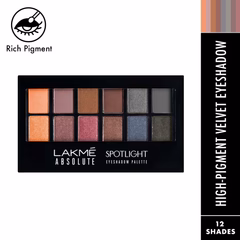Lakmé Absolute Spotlight Eyeshadow Palette - Berry Romantic (12g)