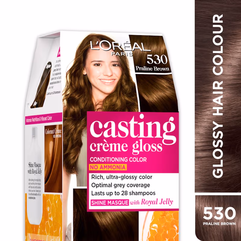 L'Oréal Paris Casting Crème Gloss Hair Color - 400 Dark Brown