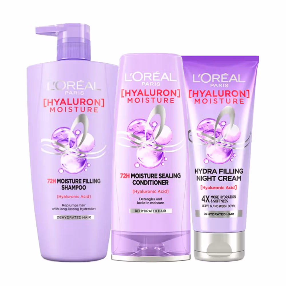 L'Oréal Paris Hyaluron Moisture 72H Hydra Filling Night Cream (200ml)