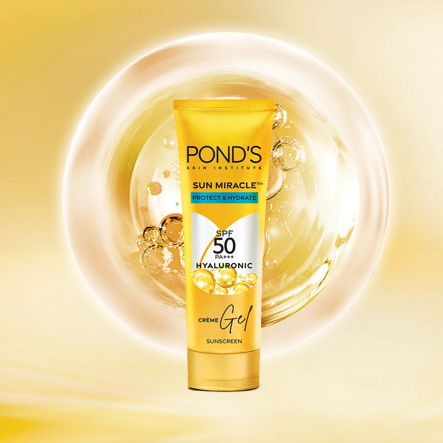 Pond's Serum Boost Sunscreen SPF 50 PA++++ Gel (50g)